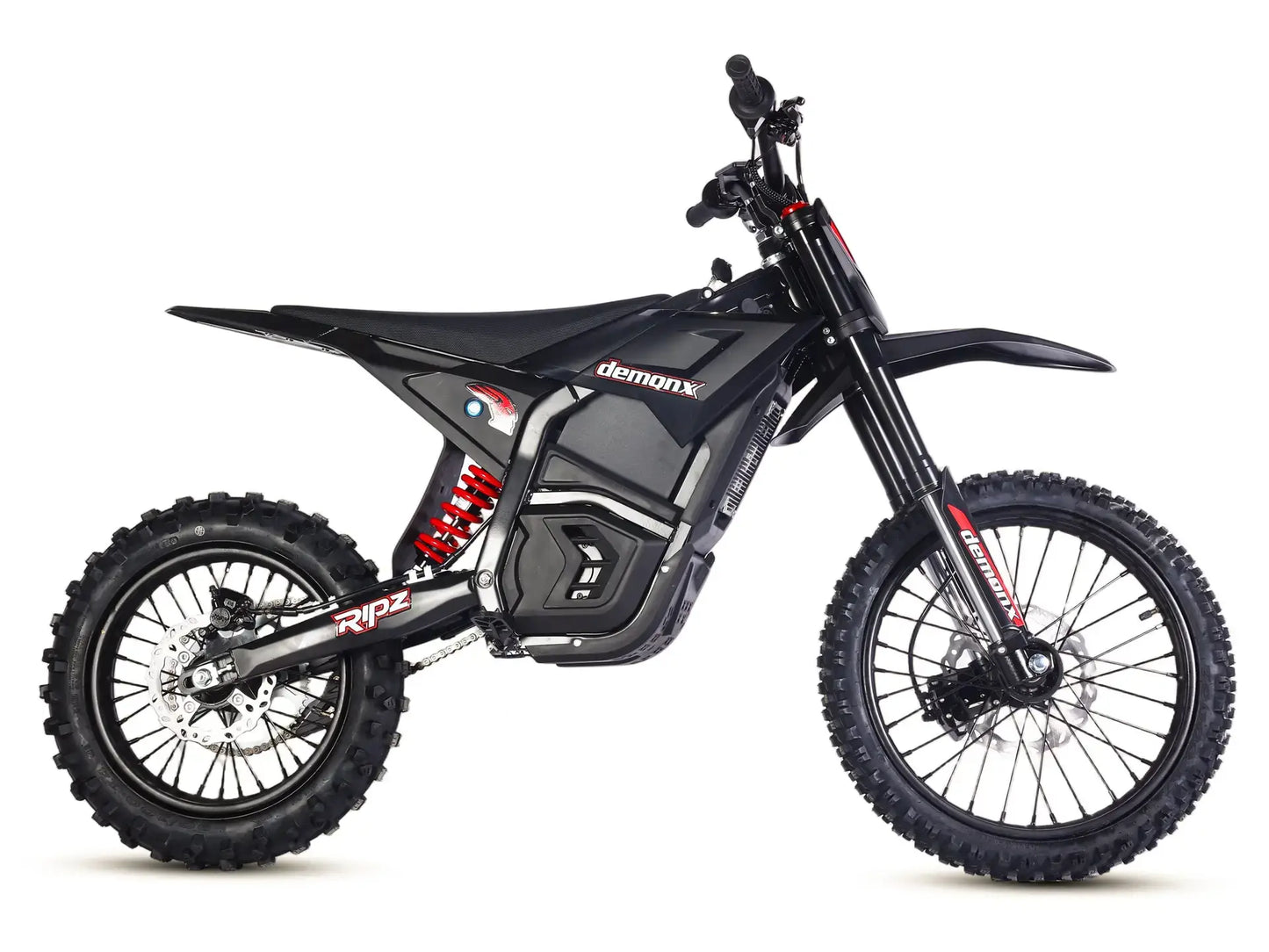 Demon X RIPZ 72V Electric Dirt Bike | 4500W Brushless Motor | 17/14 Wheels