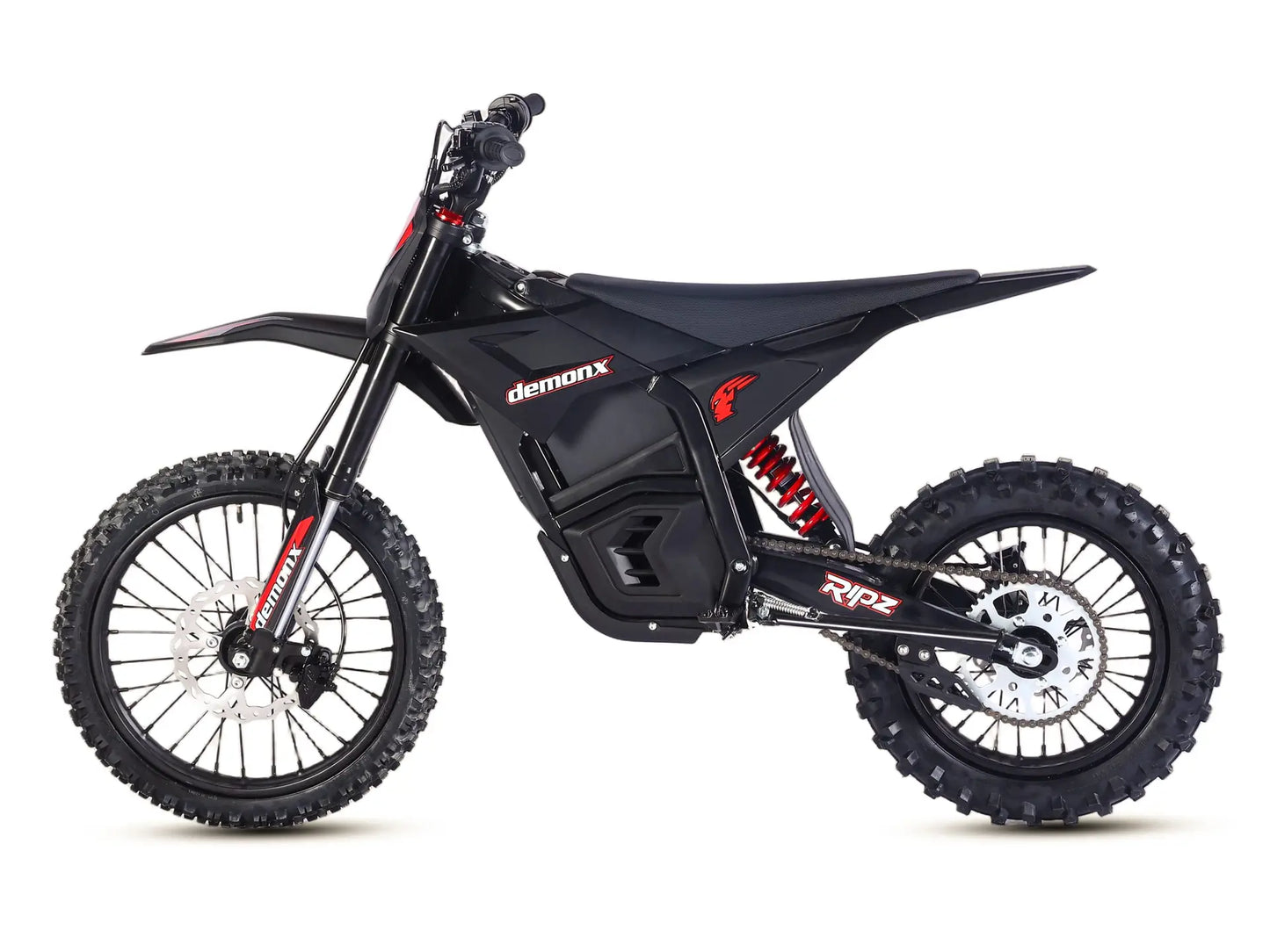 Demon X RIPZ 72V Electric Dirt Bike | 4500W Brushless Motor | 17/14 Wheels