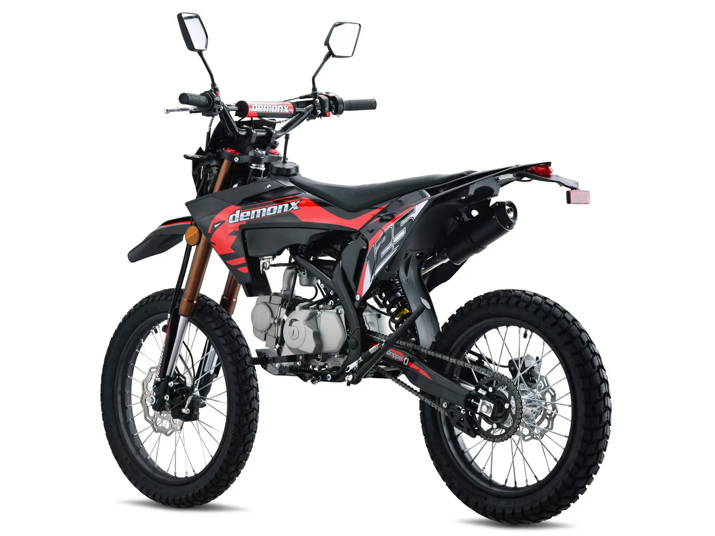 Demon X RoadRipper 125 Road Legal Motorbike | 125cc | Electric Start | 19/17 Wheels
