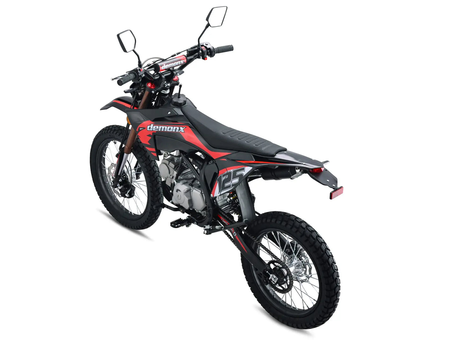 Demon X RoadRipper 125 Road Legal Motorbike | 125cc | Electric Start | 19/17 Wheels
