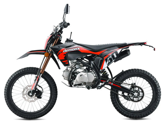 Demon X RoadRipper 50 Road Legal Motorbike | 50cc | Electric Start | 19/17 Wheels