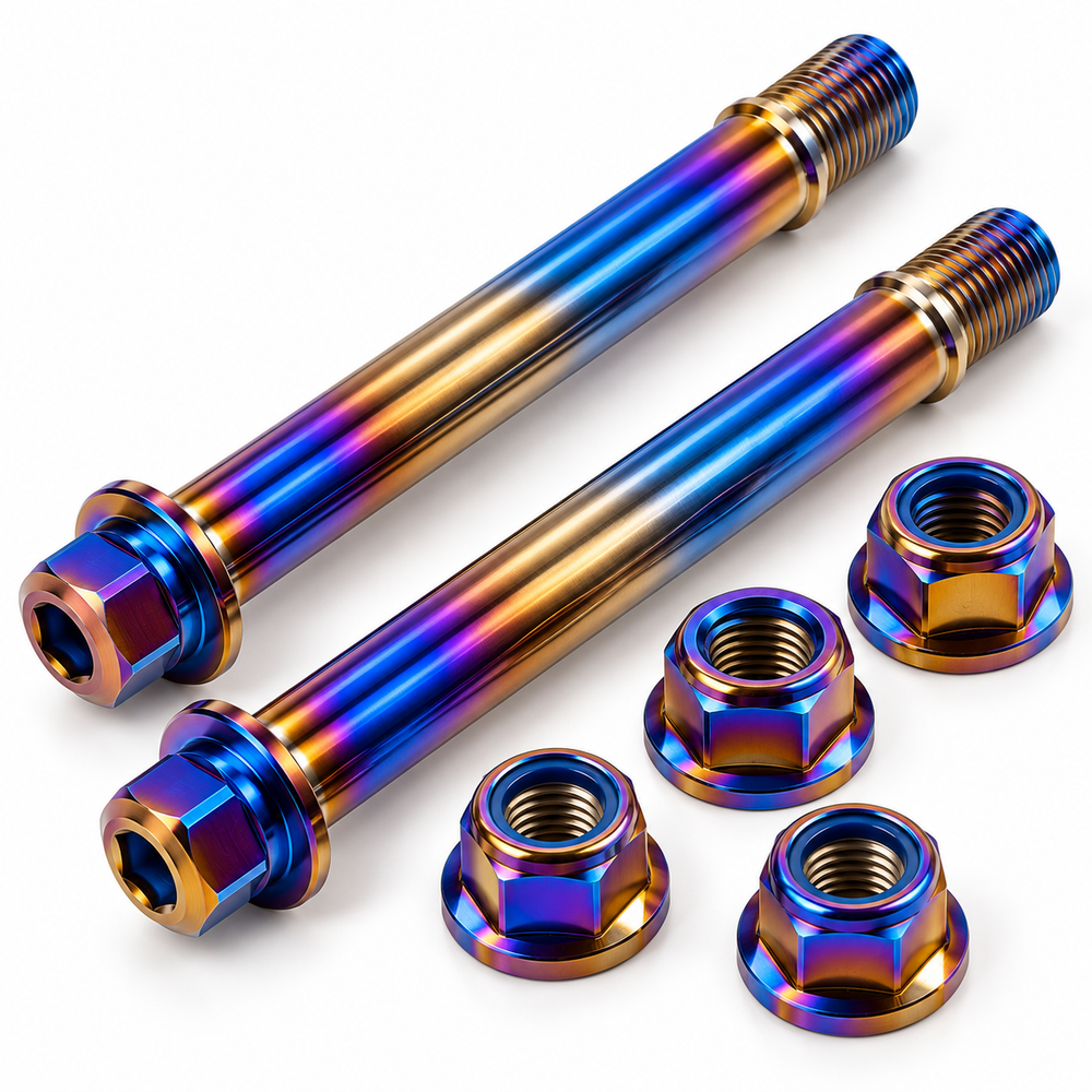 Titanium Spindles & Nuts