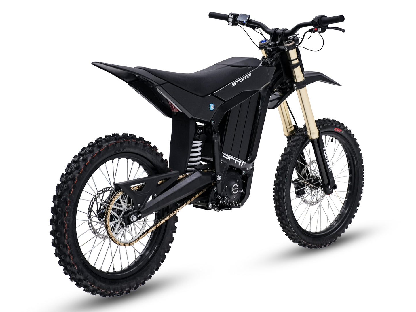 Stomp SFR1+ Electric Dirt Bike – 72V 40Ah
