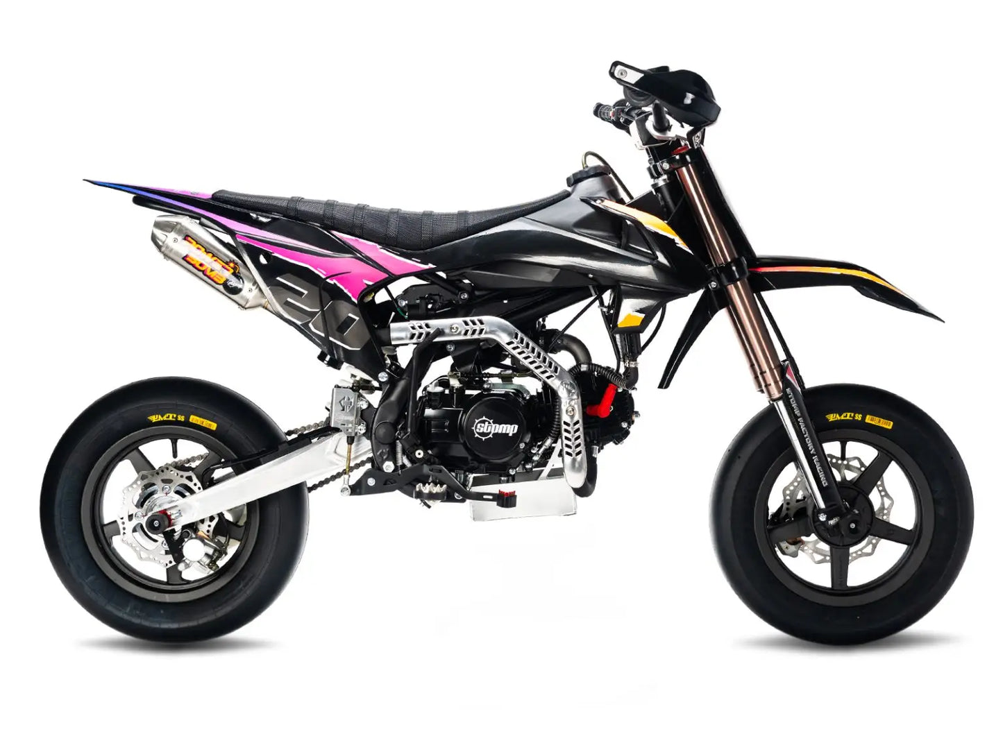 Limited Edition Stomp 140 SM 2026 Supermoto – 140cc, Electric Start, Track Ready