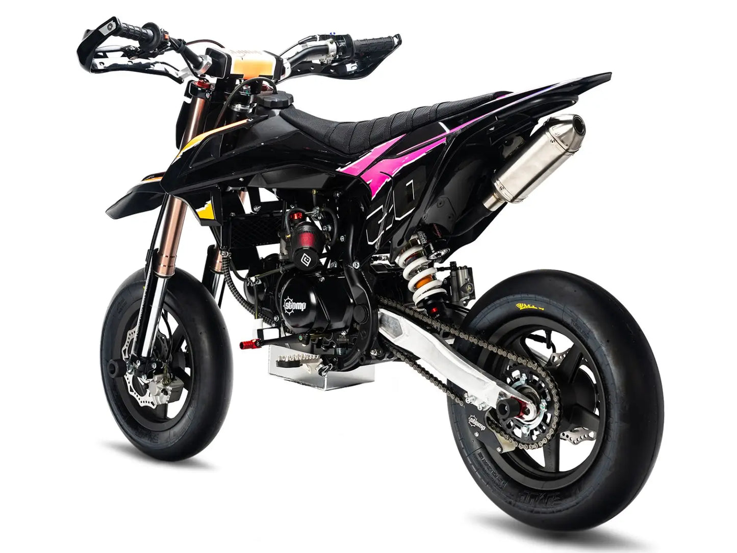 Limited Edition Stomp 140 SM 2026 Supermoto – 140cc, Electric Start, Track Ready