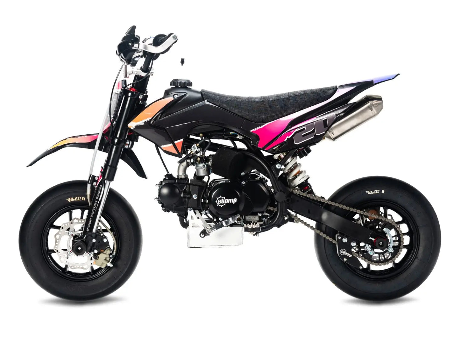 Limited Edition Stomp 90cc SM 2026 Supermoto – Electric Start Pit Bike