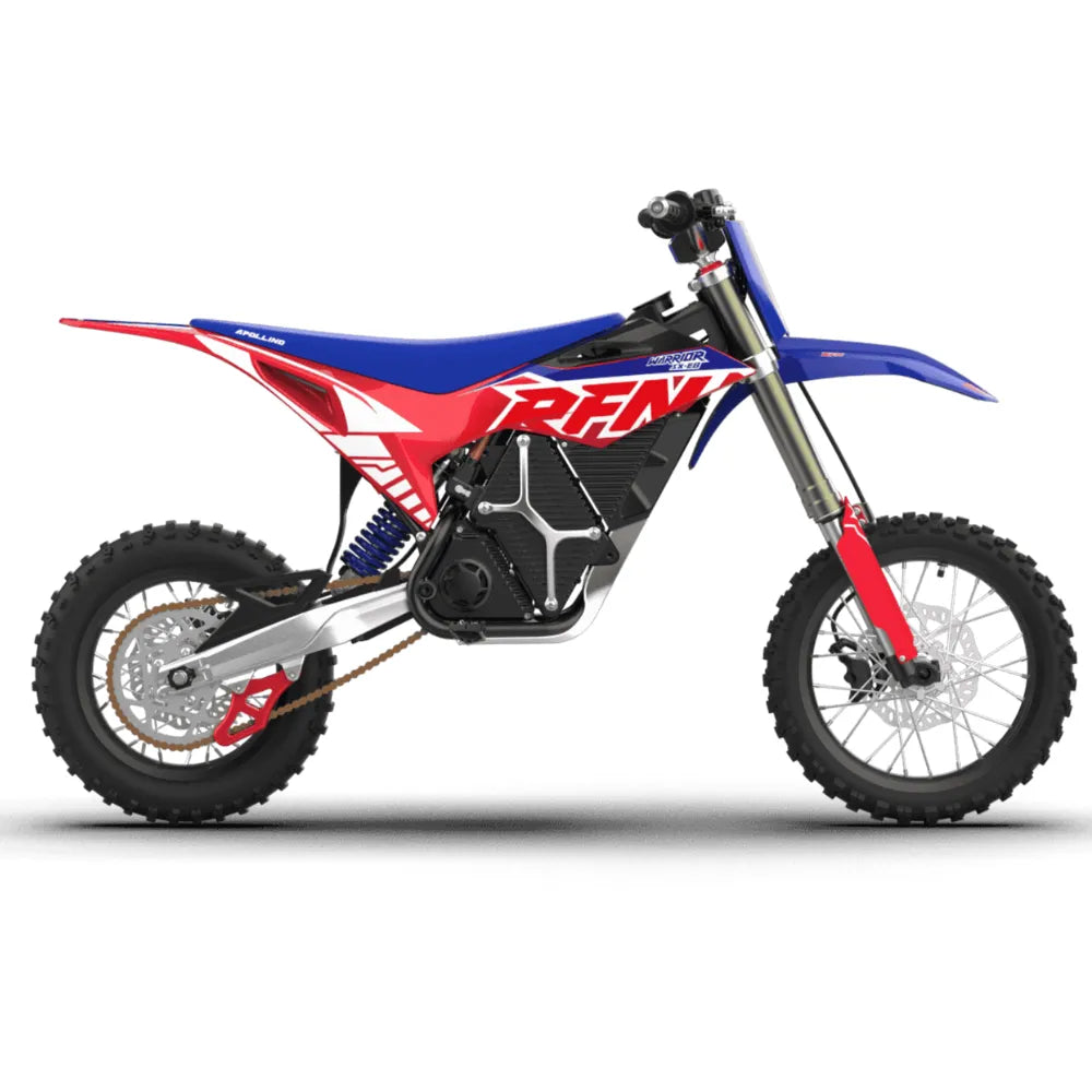 RFN Warrior SX-E8 Electric Dirt Bike | 5kW Youth MX | 60V Samsung Battery