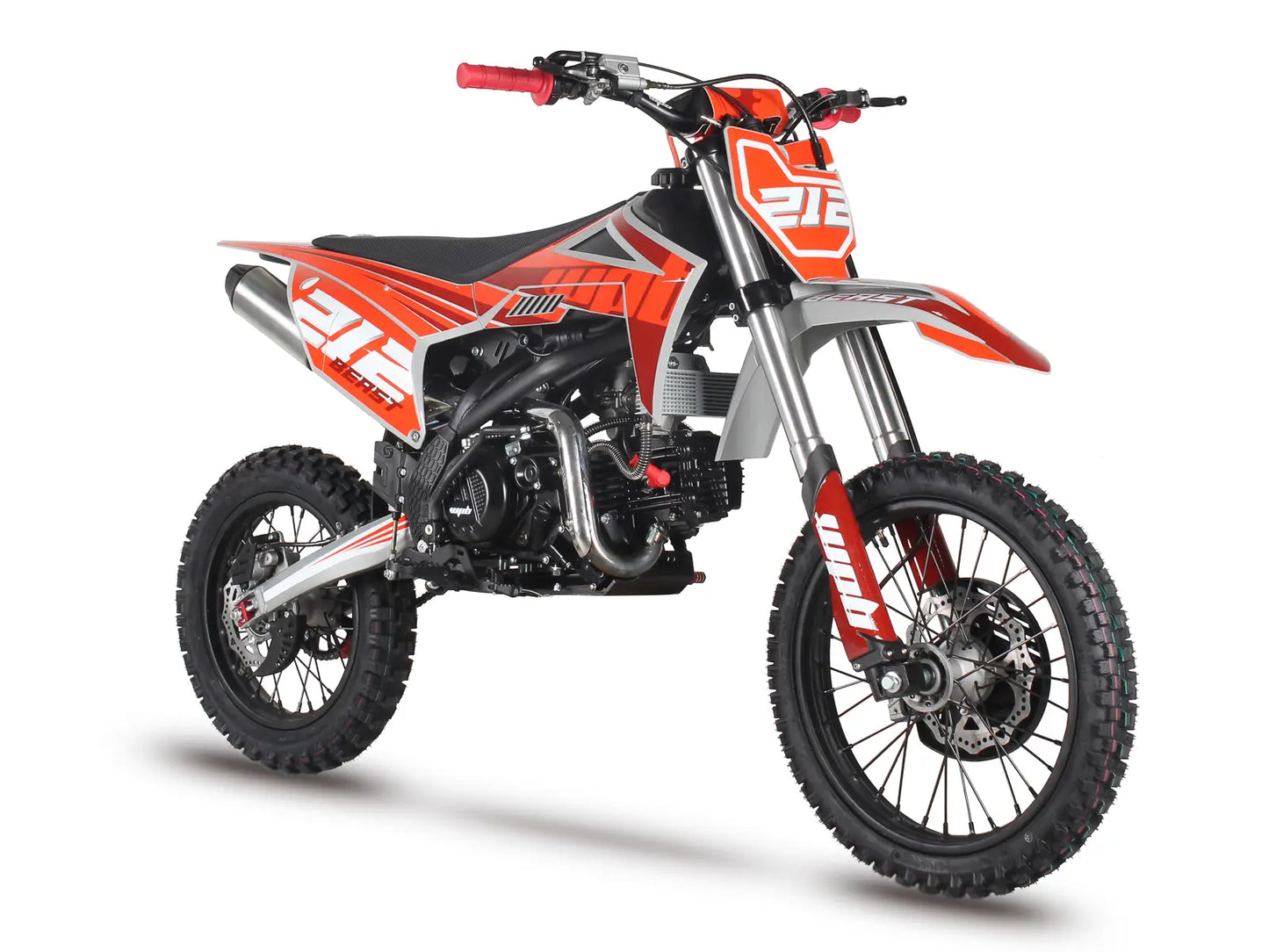 WPB 212 BEAST Pit Bike | 212cc Electric Start | 5-Speed Race Edition | 17/14 Wheels