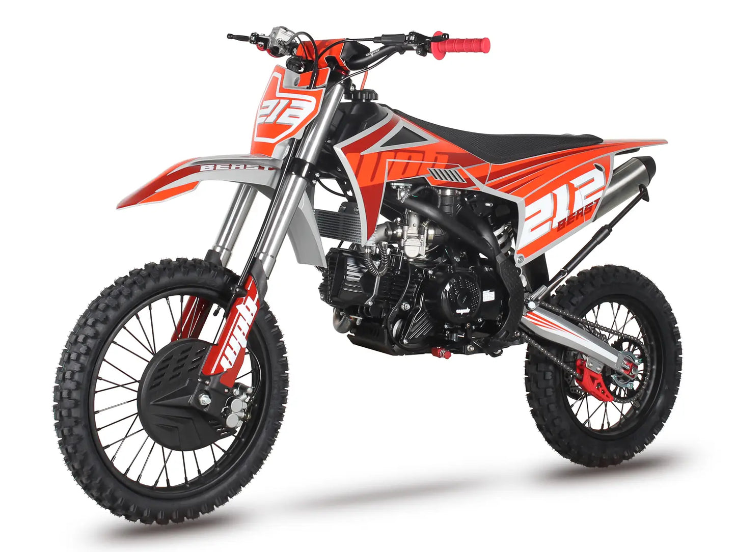 WPB 212 BEAST Pit Bike | 212cc Electric Start | 5-Speed Race Edition | 17/14 Wheels