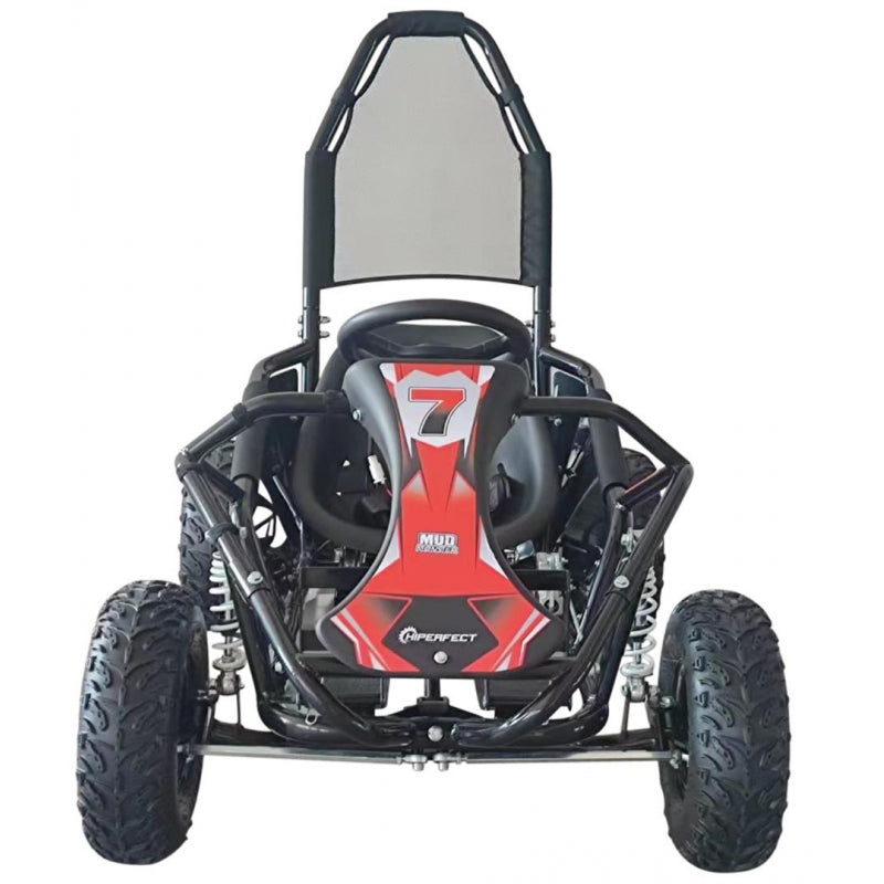 100cc Mud Monster Kids Petrol Go Kart Red