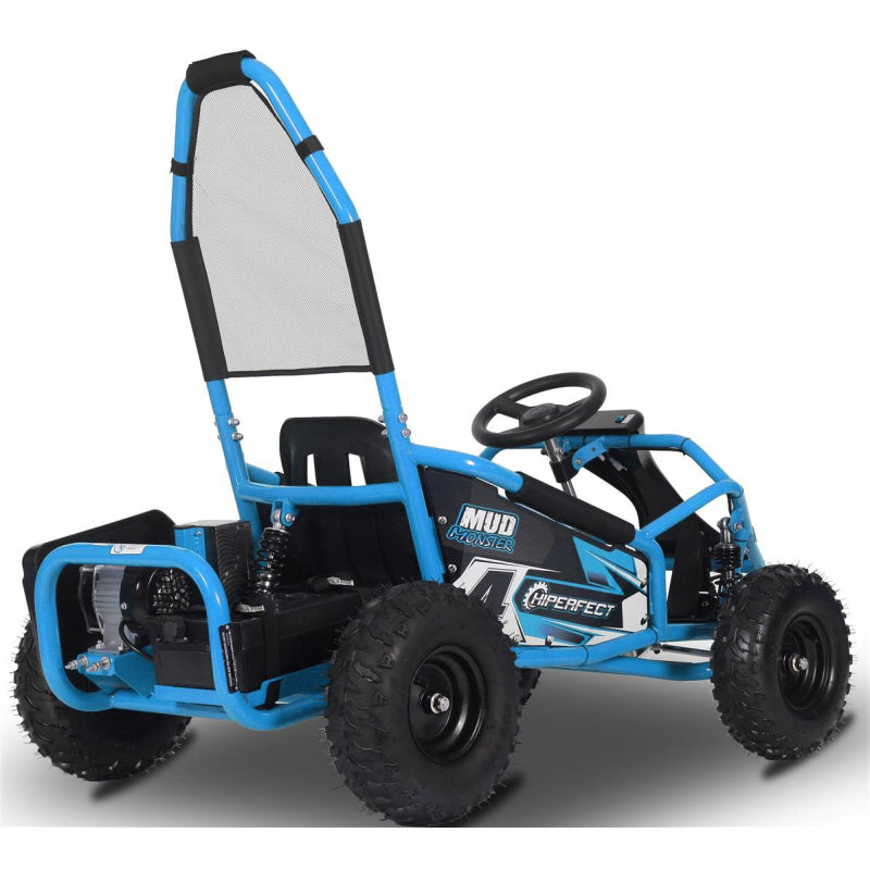100cc Mud Monster Kids Petrol Go Kart Red