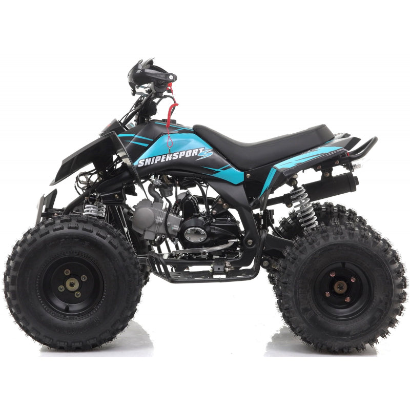 120cc Sniper Pro Quad Bike – Fully Automatic with Reverse Black