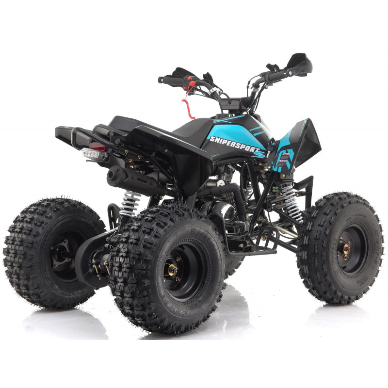 120cc Sniper Pro Quad Bike – Fully Automatic with Reverse Black