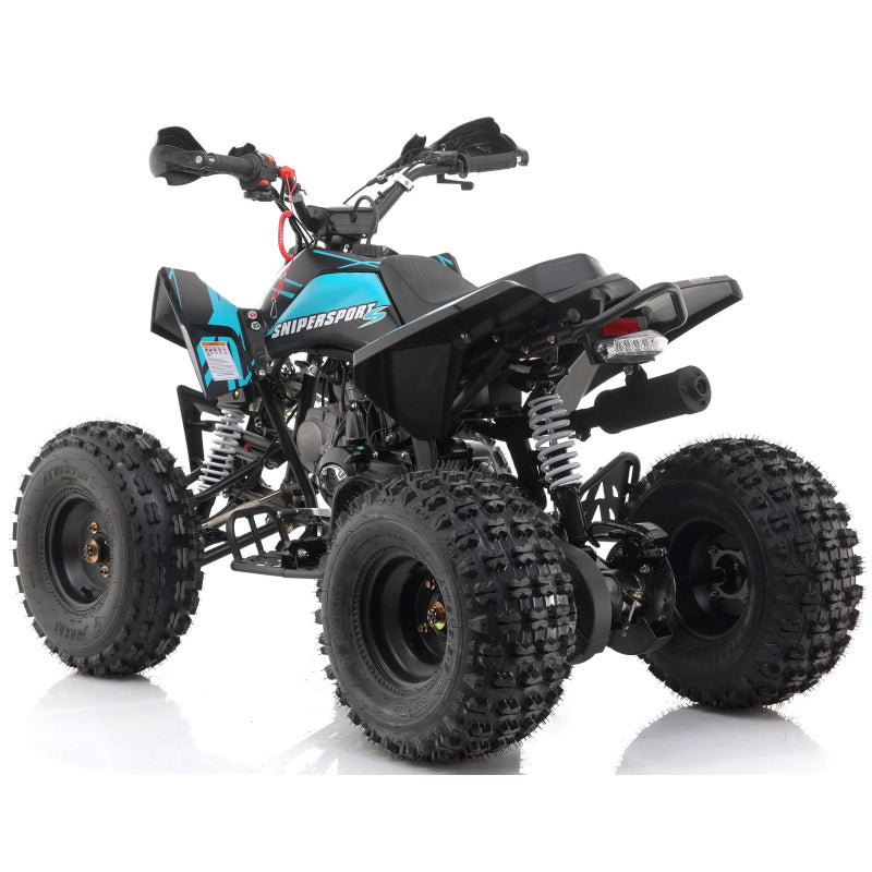 120cc Sniper Pro Quad Bike – Fully Automatic with Reverse Black