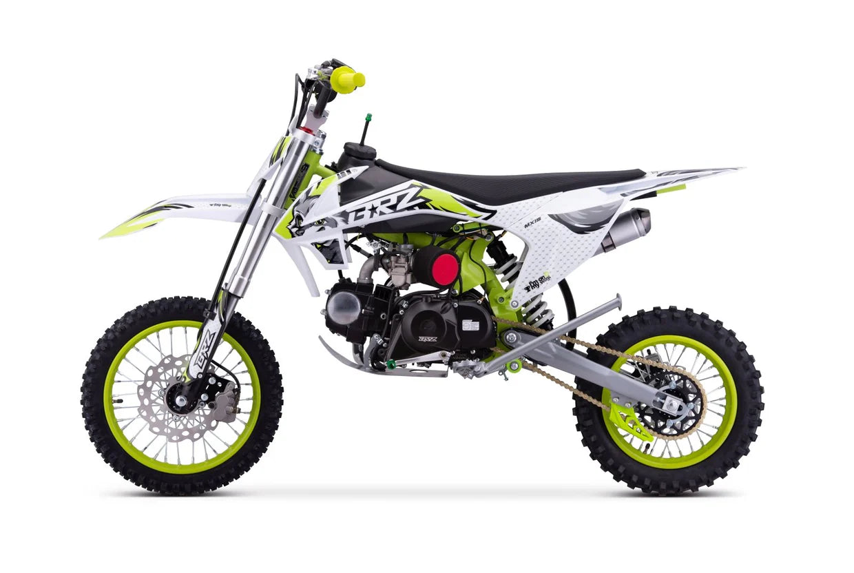 BRZ Racing Team 125cc Manual Pit Bike - Green