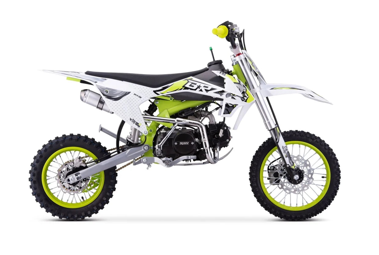 BRZ Racing Team 125cc Manual Pit Bike - Green