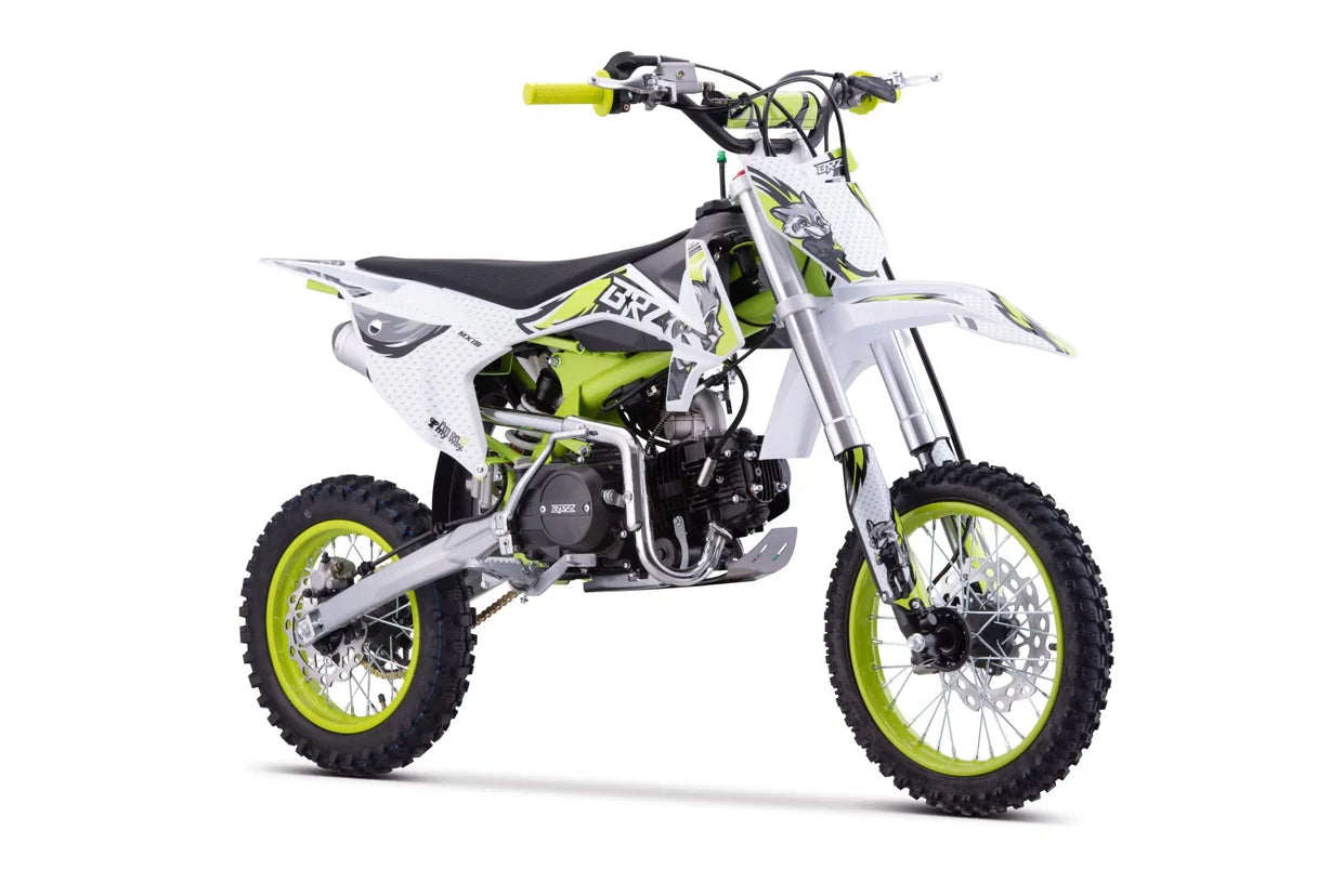 BRZ Racing Team 125cc Manual Pit Bike - Green
