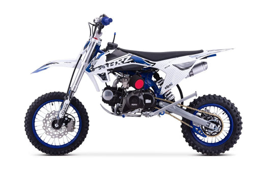 BRZ Racing Team 125cc Manual Pit Bike - Blue