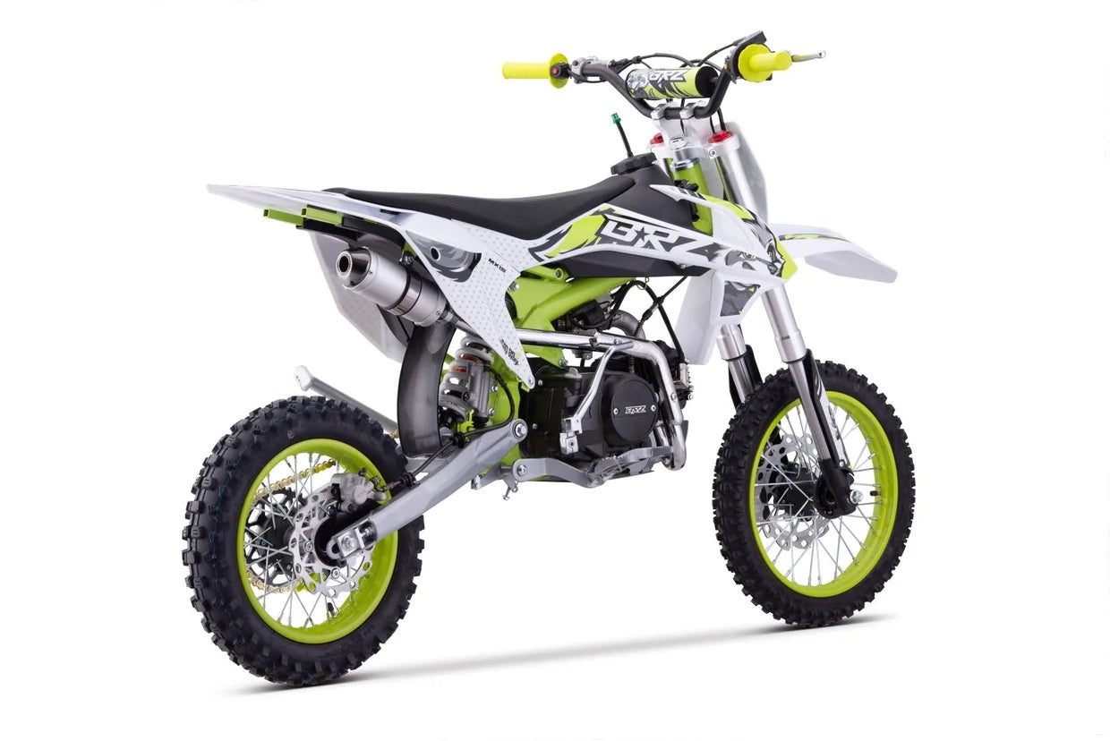 BRZ Racing Team 125cc Manual Pit Bike - Green