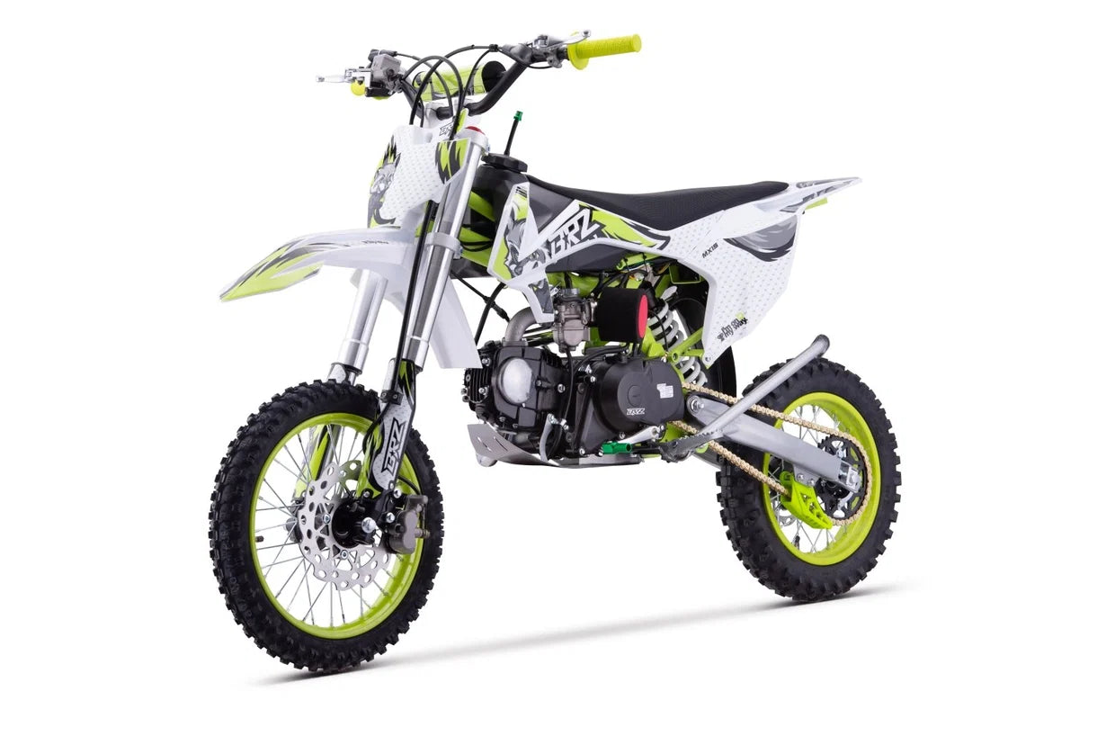 BRZ Racing Team 125cc Manual Pit Bike - Green