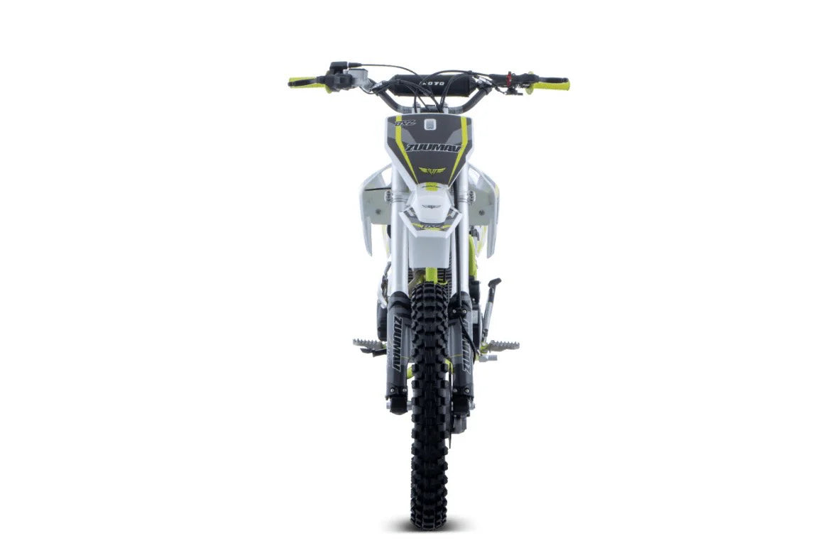 BRZ Racing Pro 250cc Manual Dirt Bike 19/16 Big Wheel Blue