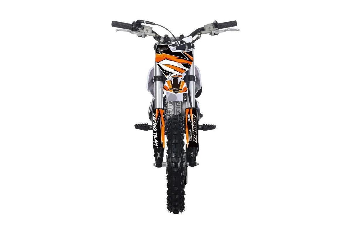 BRZ 70cc Kids Fully Automatic Dirt Bike White