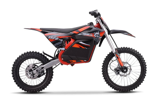 BRZ Neon Thunder Pro 72V 5000W Electric Dirt Bike BLUE