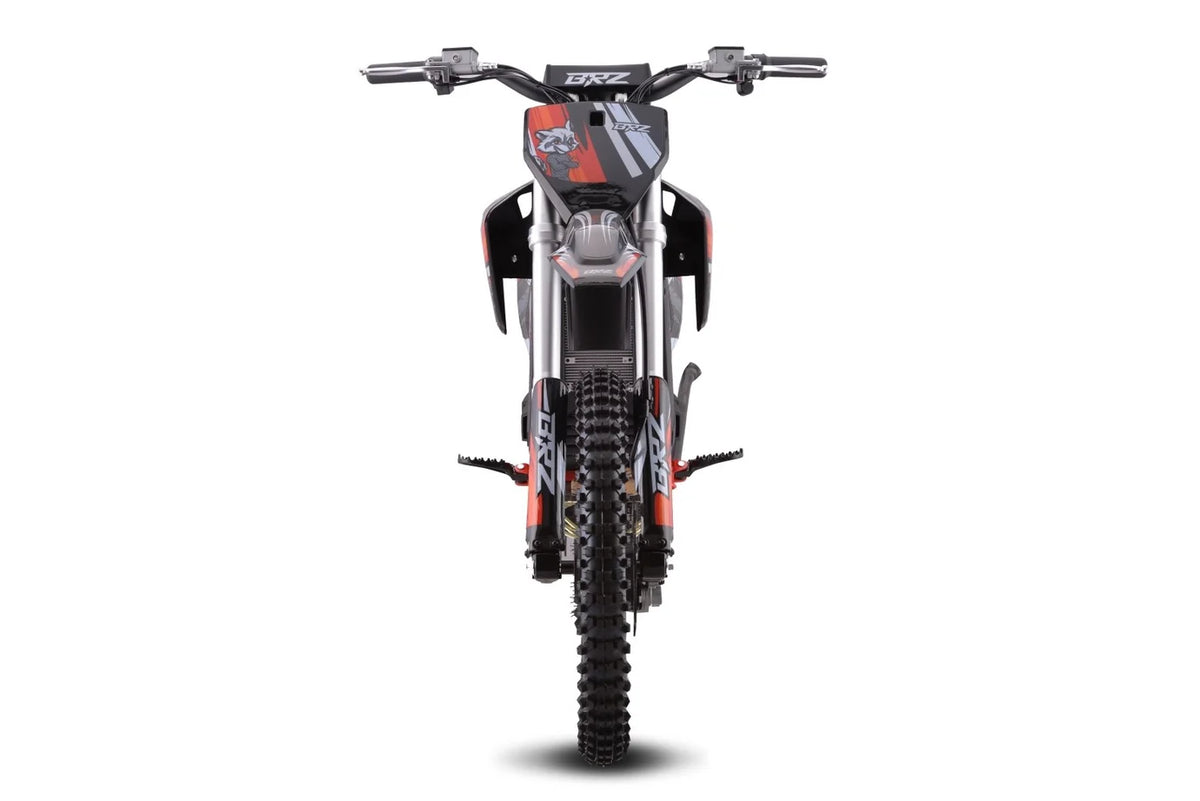BRZ Neon Thunder Pro 72V 5000W Electric Dirt Bike RED
