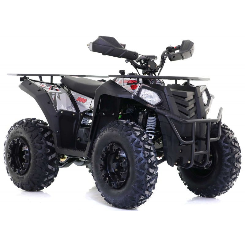 Commander 200 Adult Quad Bike – White