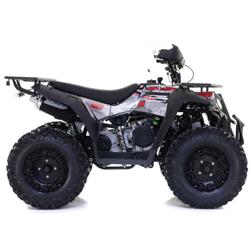 Commander 200 Adult Quad Bike – White