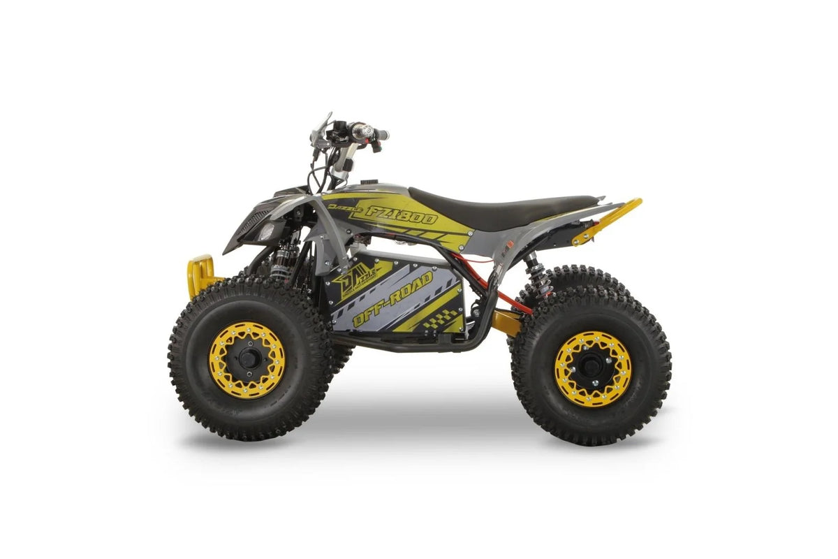 Dazzle Off-Road Pro 60V 1800W Junior &amp; Adult Electric Quad Bike GOLD