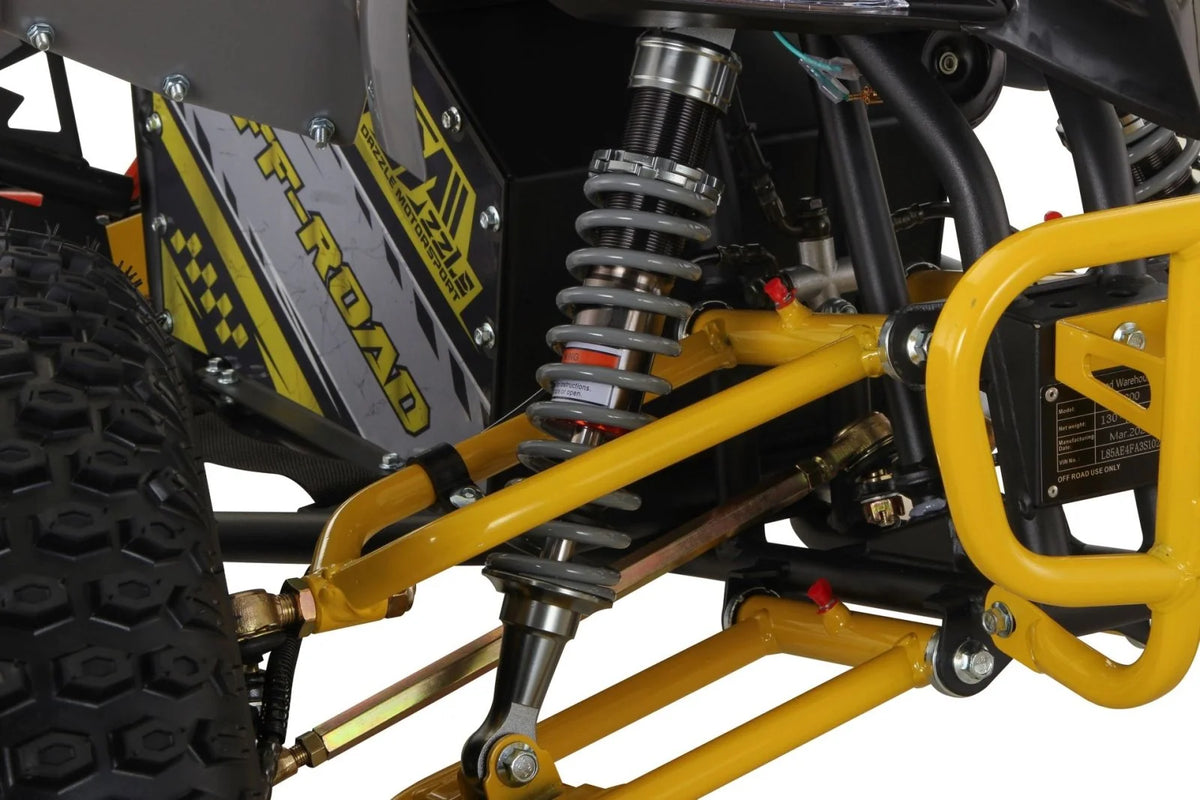 Dazzle Off-Road Pro 60V 1800W Junior &amp; Adult Electric Quad Bike GOLD