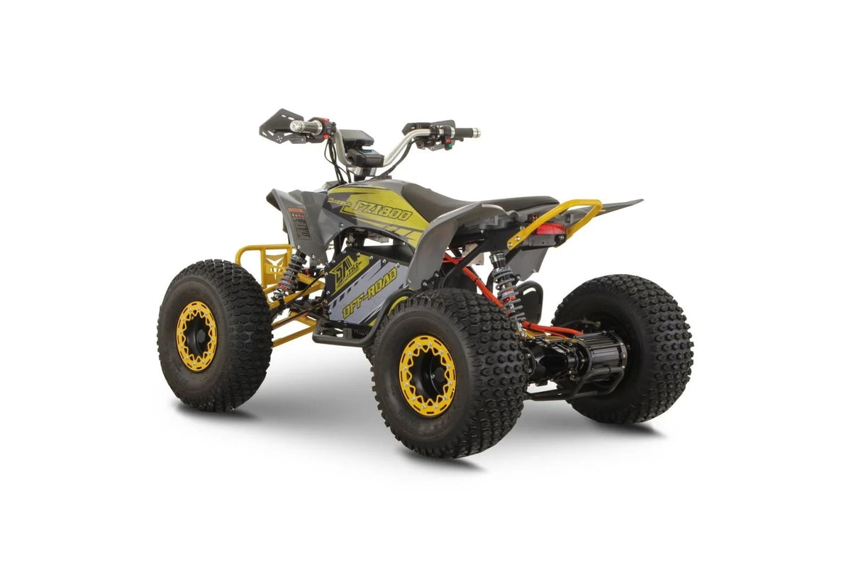 Dazzle Off-Road Pro 60V 1800W Junior &amp; Adult Electric Quad Bike GOLD