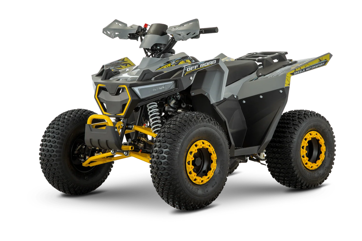 Dazzle Transformer 125cc Junior Petrol Quad Bike red