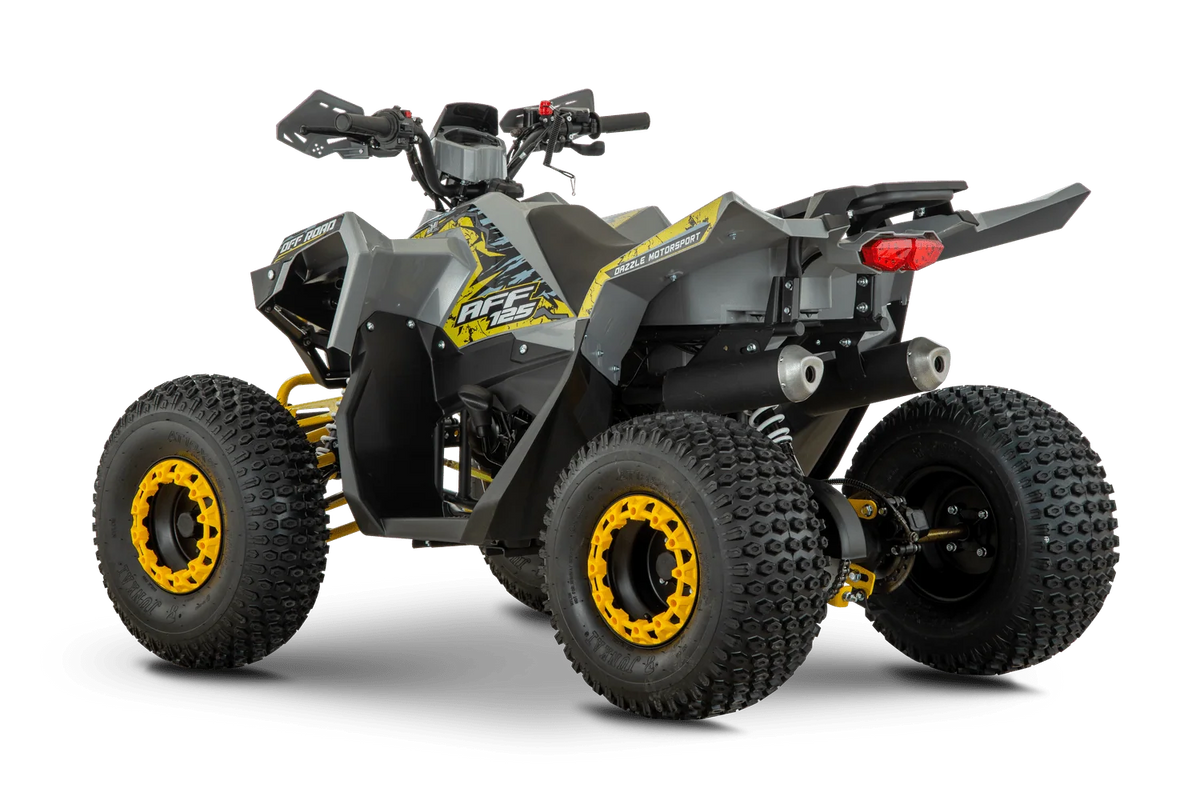 Dazzle Transformer 125cc Junior Petrol Quad Bike red