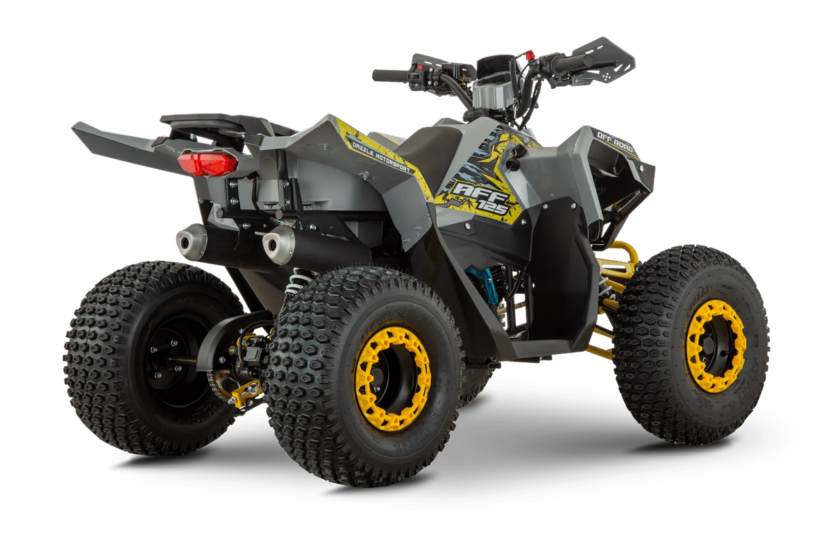 Dazzle Transformer 125cc Junior Petrol Quad Bike red
