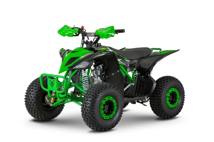 Elite 2025 Exhilarator Pro 110cc Petrol Junior Quad Bike blue