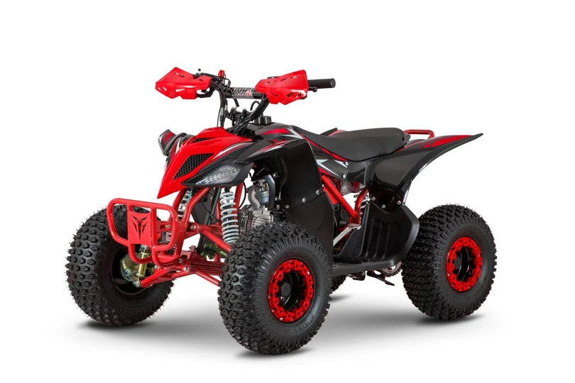 Elite 2025 Exhilarator Pro 110cc Petrol Junior Quad Bike blue