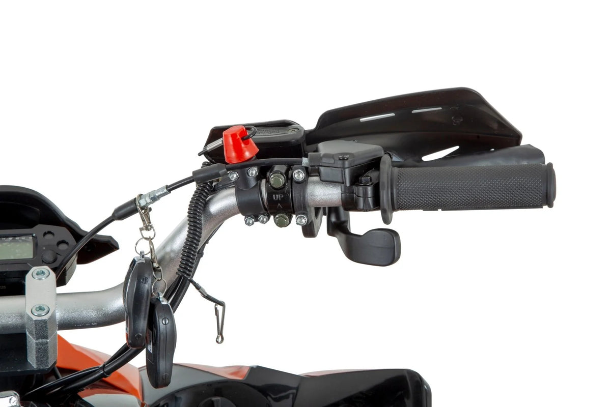 Dazzle Transformer 125cc Junior Petrol Quad Bike red