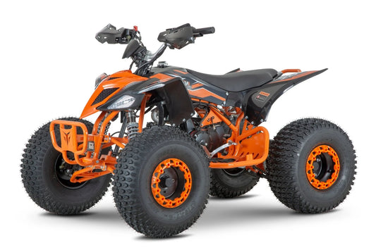 Exhilarator Pro Elite 150cc Junior Quad Bike orange