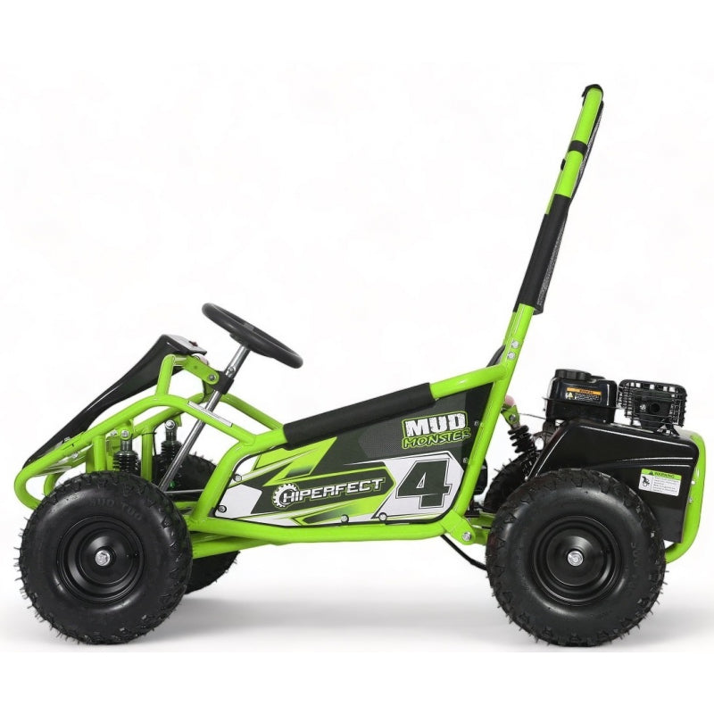 100cc Mud Monster Kids Petrol Go Kart Red