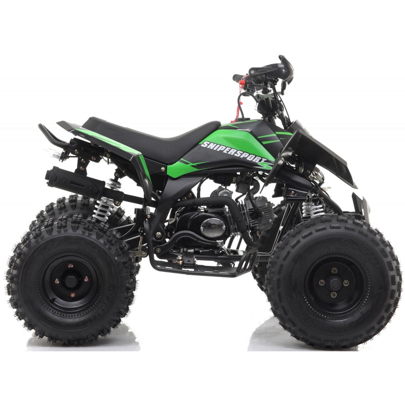 120cc Sniper Pro Quad Bike – Fully Automatic with Reverse Black