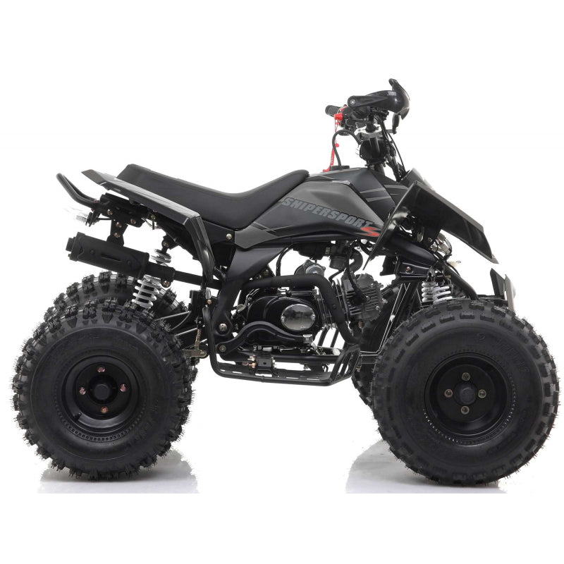 120cc Sniper Pro Quad Bike – Fully Automatic with Reverse Black