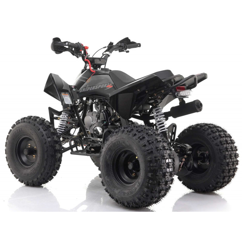 120cc Sniper Pro Quad Bike – Fully Automatic with Reverse Black