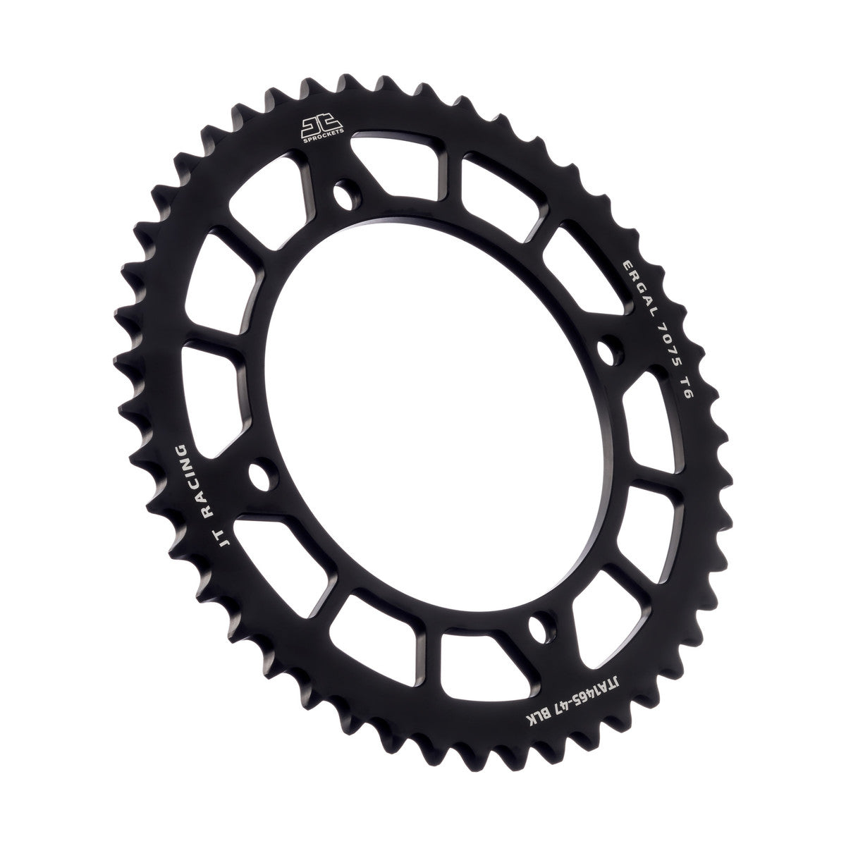 Rear Sprocket Alloy Black, JTA1465.47 7075-T6 Aluminium