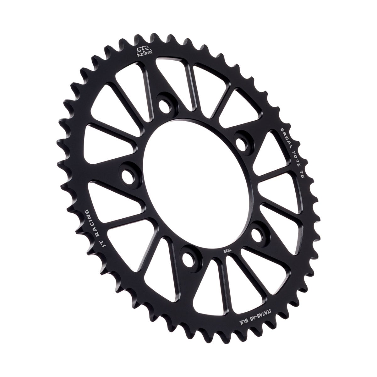 Rear Sprocket Alloy Black JTA746.46BLK Jt Racelite 7075-T6