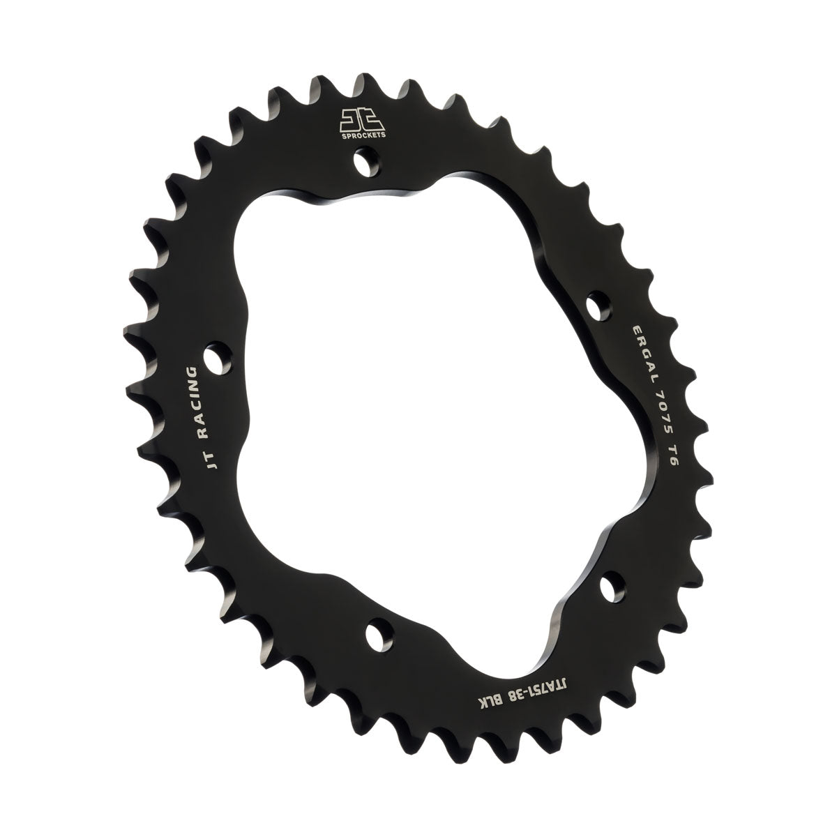 Rear Sprocket Alloy JTA751.38BLK