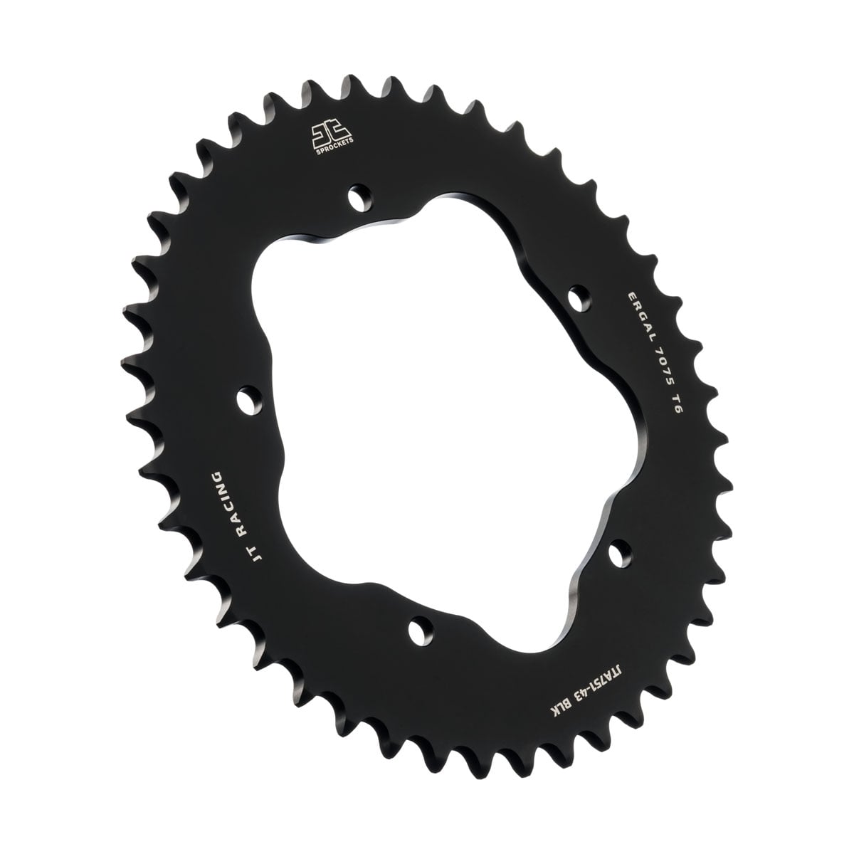 Rear Sprocket Alloy JTA751.43BLK