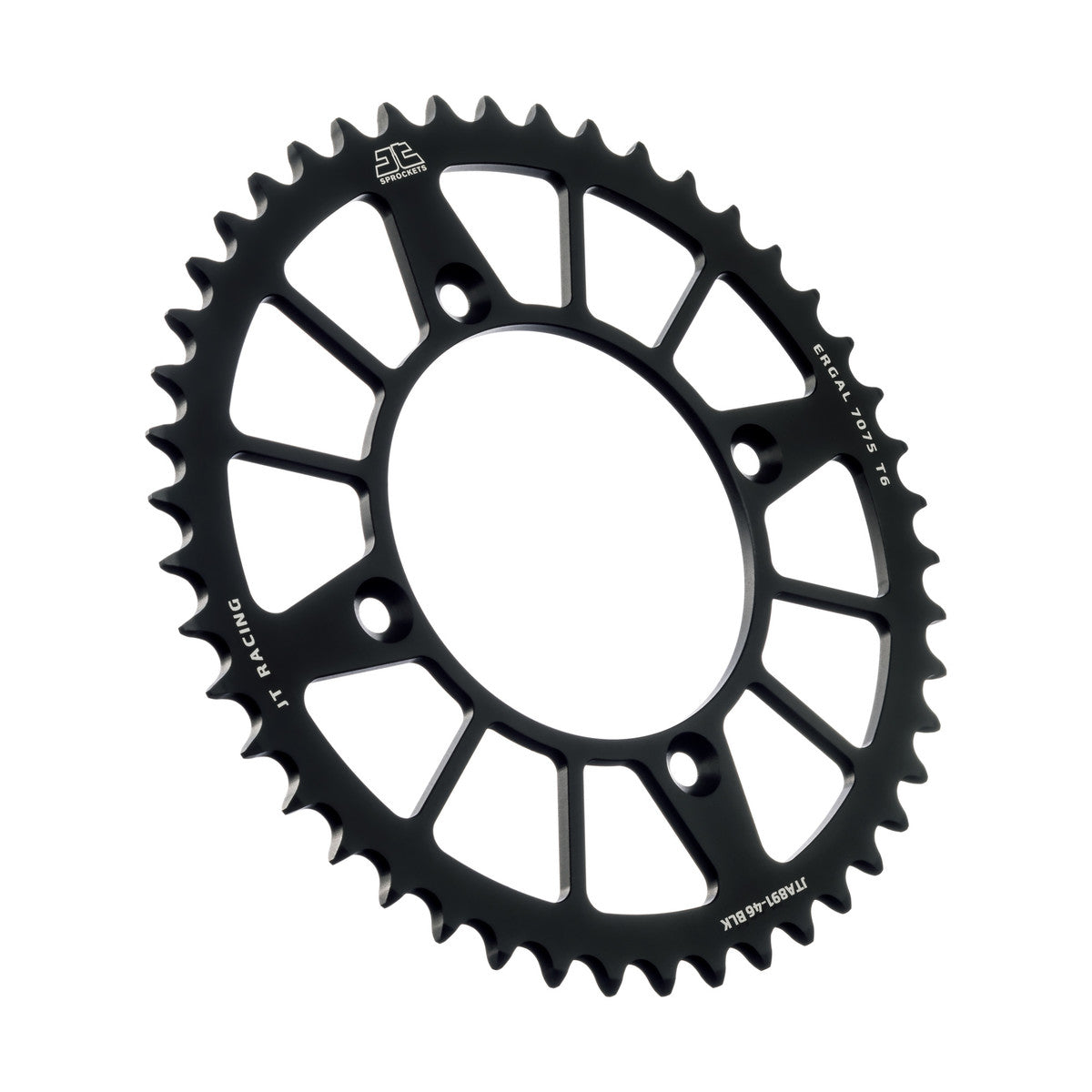 Rear Sprocket JTA891.46BLK Black, Road KTM Alloy