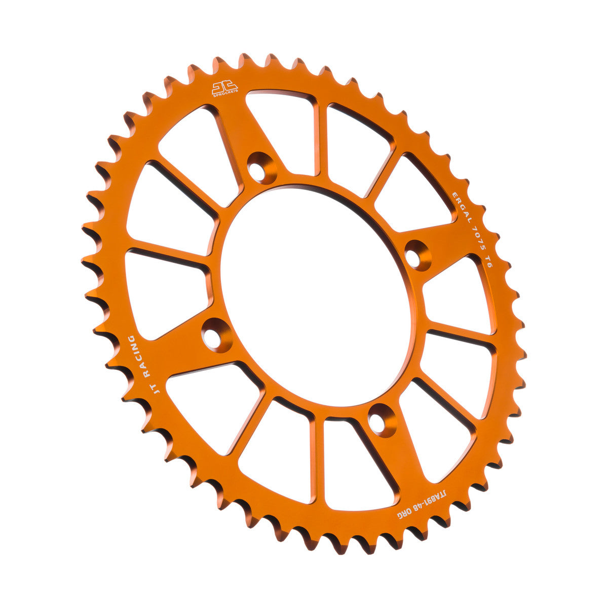 Rear Sprocket JTA891.48ORG Orange, Road KTM Alloy